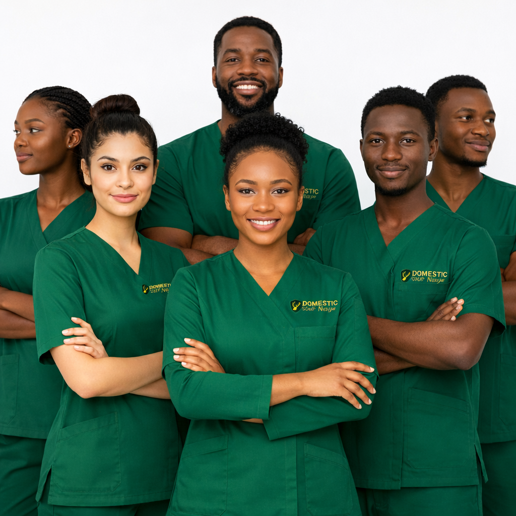 Our professional domestic staff team